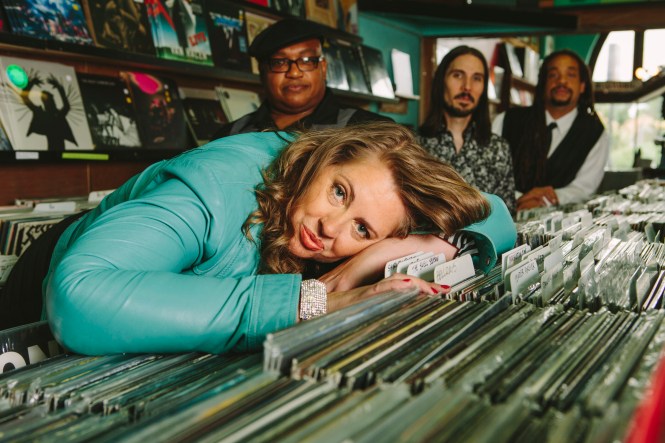 Sarah T loves records.